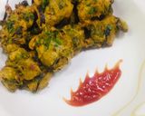 A picture of step 7 of Baigan ke pakore/Mix vegetables pakoray.
