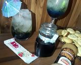 Lemon moctail na shudin (blue)curacao 😫💃matakin girki4 hoto