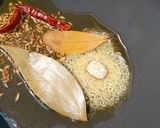 A picture of step 2 of Aloo-Matar Curry.