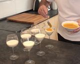 Foto del paso 6 de la receta Panacotta de Vainilla con Coulis de Mango