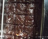 A picture of step 2 of Nutty Chocolate fudge.