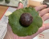 脆皮抹茶紅豆月餅的食譜步驟9照片