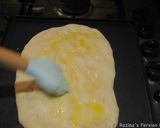 A picture of step 12 of Naan Barbari.