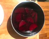 A picture of step 1 of Savory Pickled Beets.