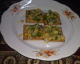 A picture of step 4 of Chessy cracker.