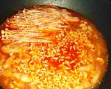 Cara Membuat Rabokki Ramyeon Tteokbokki Enoki 라면떡볶이 에노키 3