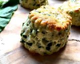 A picture of step 1 of Wild garlic and cheese scones.