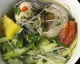 Hình bước làm 2 của món Canh chua cá basa