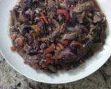 Foto del paso 9 de la receta: Carne salteada con vegetales y arroz primavera 🍛