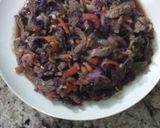 Foto del paso 9 de la receta: Carne salteada con vegetales y arroz primavera 🍛