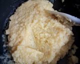 A picture of step 4 of Coconut Halwa.
