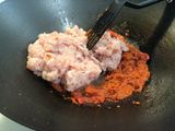 Nam Prik Ong Kai (Spicy chicken and Tomato dip)