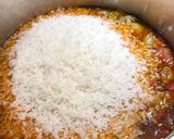 A picture of step 4 of Italian Sausage with Rice 🍚.