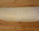 A picture of step 4 of Frittata Roll with Ricotta and Spinach.