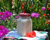 Foto del paso 3 de la receta: Batido de avena, manzana, banana y canela🌺