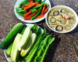 Hình bước làm 3 của món Mắm cá linh chưng