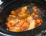A picture of step 4 of Easy Slow Cooker Cocido (Spanish Stew) in Crock Pot Chup Chup Matic.