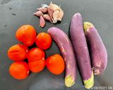 Hình bước làm 1 của món Cà bung