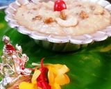 A picture of step 7 of Kobbari Korra Biyyam Payasam/ Coconut and Foxtail Millet Porridge.
