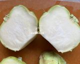A picture of step 2 of Soy-Pickled Kohlrabi.