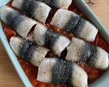 Une image de l'étape 2 de Sardines à la tomate.