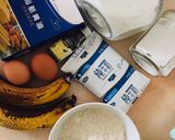A picture of step 1 of Fluffy banana pancakes.