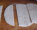 A picture of step 5 of Sheet pan mexican beef quesadillas.