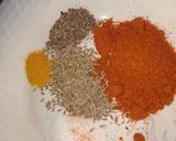 A picture of step 1 of Karahi chicken.