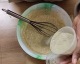 A picture of step 6 of Akara with beans powder.