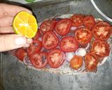 Foto del paso 13 de la receta: Sabalo o boga a la pizza