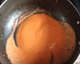 A picture of step 3 of Kadai soya chunks.