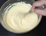A picture of step 7 of Mango Cheesecake no bake.