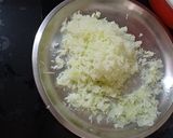 A picture of step 1 of Pepper Ghanto (Grated Green Papaya with Potato).