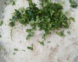 A picture of step 2 of Moli Ka paratha 😋😋😋.