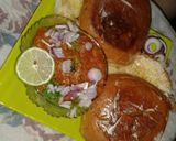 A picture of step 8 of Pav Bhaji.