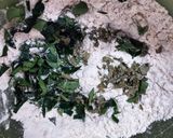 A picture of step 2 of Curry leaves Chapati.