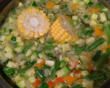 Foto del paso 3 de la receta: Sopa de verduras con trocitos de pollo