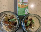 A picture of step 3 of Overnight oats with Soy milk.