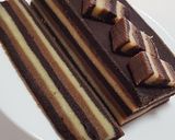 A picture of step 9 of Steamed Cocoa Coffee Layer Cake.
