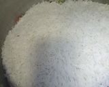 A picture of step 6 of Daigi Biryani.