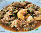 Foto del paso 9 de la receta: Lentejas con bacalao y langostinos