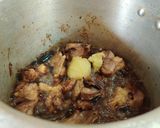 A picture of step 5 of Mutton Korma..