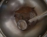 A picture of step 1 of Palak chickpea pulao.