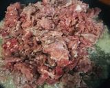 A picture of step 2 of Tawa Keema.