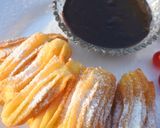 Foto langkah ke 8 dari resep Churros with chocolate sauce.