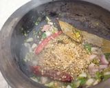 A picture of step 4 of Punjabi Kadhi without pakora.