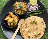 होममेड मटर कुलचा(homemade matar kulcha recipe in hindi) रेसिपी चरण 12 फोटो