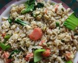 Foto langkah ke 6 dari resep Nasi goreng hijau ati ampela.