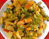 পাঁচমিশালি সবজি ভাজি রেসিপির ধাপ 2 ছবি