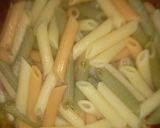 Sajtos, zöldséges, besamelles, színes durum tészta recept fázis 1 fotója